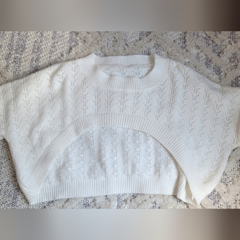 Long-sleeve shrug